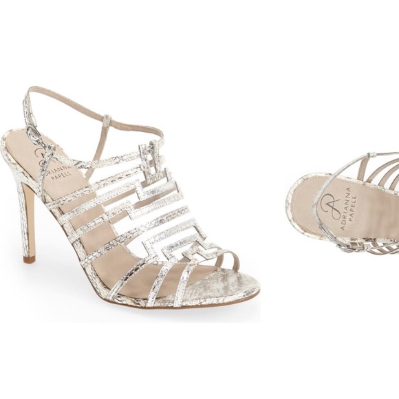 Adrianna Papell Emmanuelle Snakeskin High Heel - Picture 12 of 14